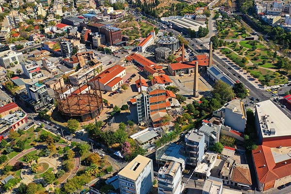 Gazi wijk Athene