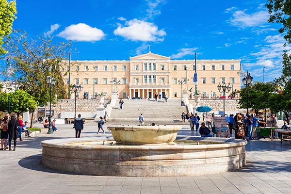 Parlementsgebouw Syntagmaplein