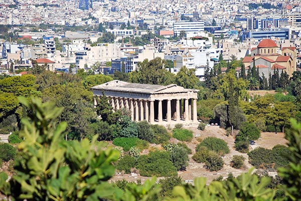 Tempels Athene